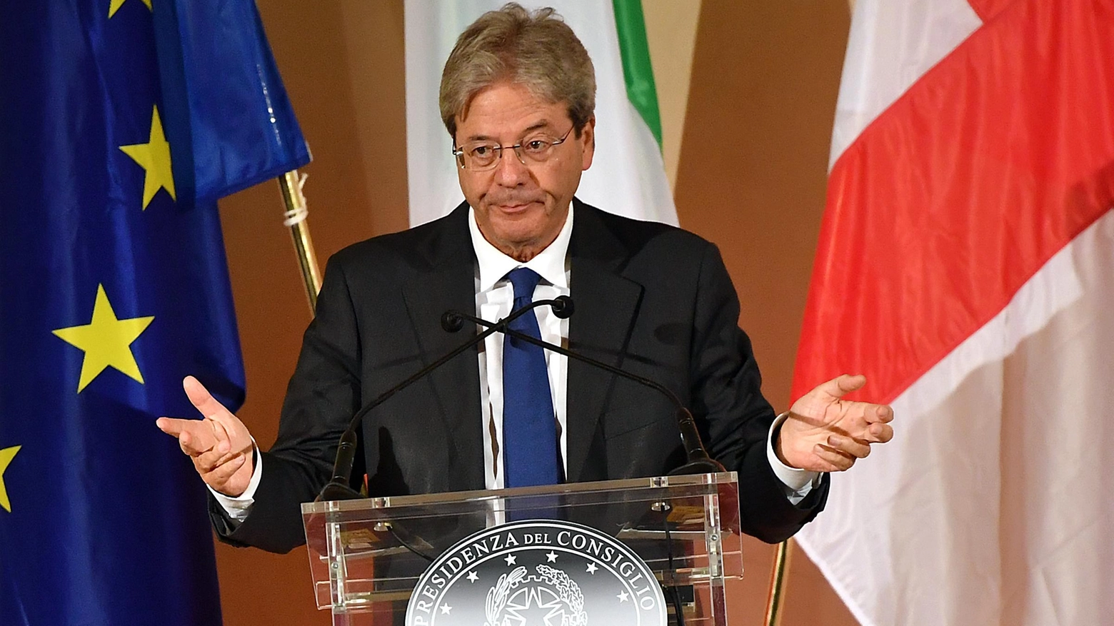 Il presidente del Consiglio Paolo Gentiloni (La Presse)
