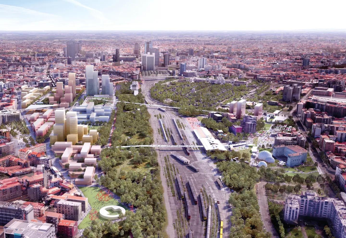 Farini e San Cristoforo: "Il verde sarà un 'condizionatore' della città"
