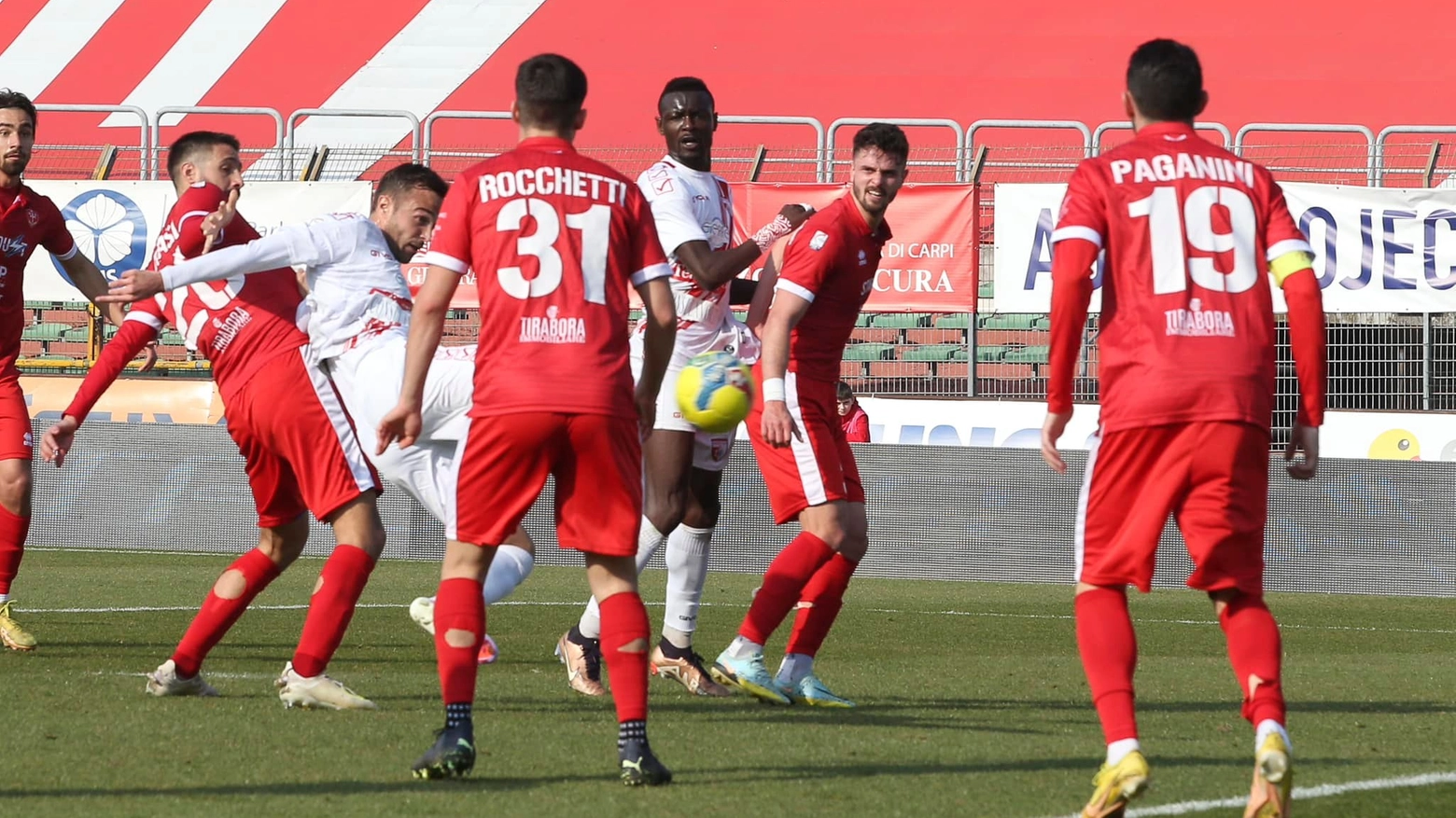 Per i virgiliani tre punti d'oro con gli alabardati (dalla pagina Facebook Mantova 1911) 