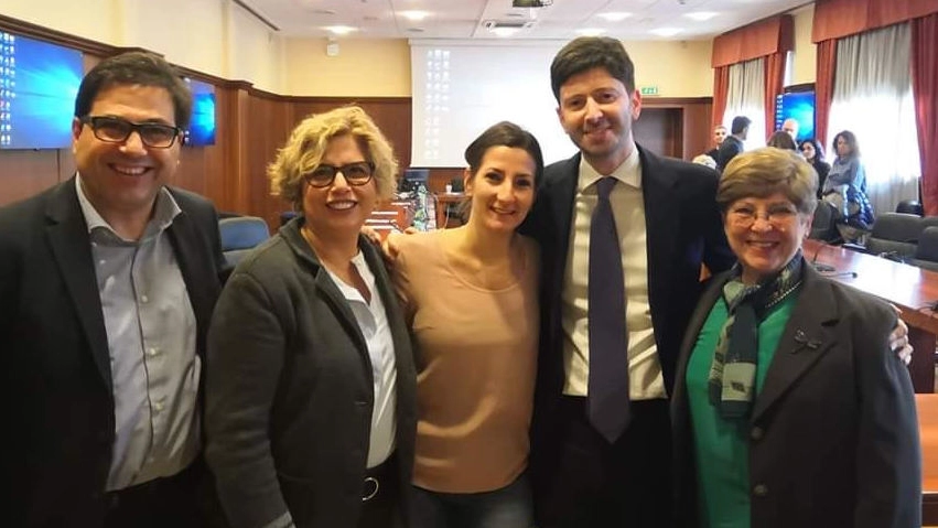 Concetta Castilletti, Francesca Colavita e Maria Rosaria Capobianchi nel team