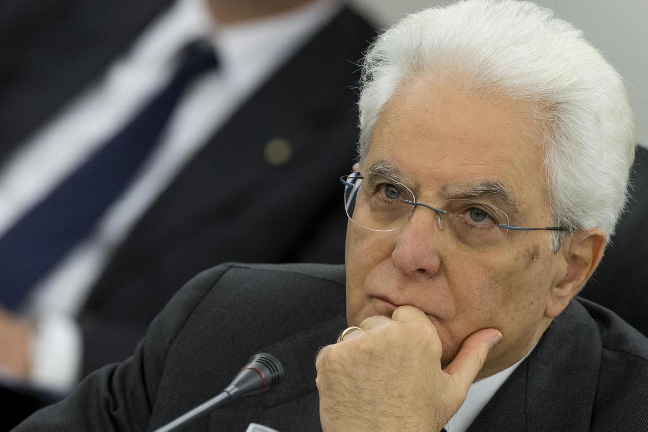 Il presidente della Repubblica, Sergio Mattarella