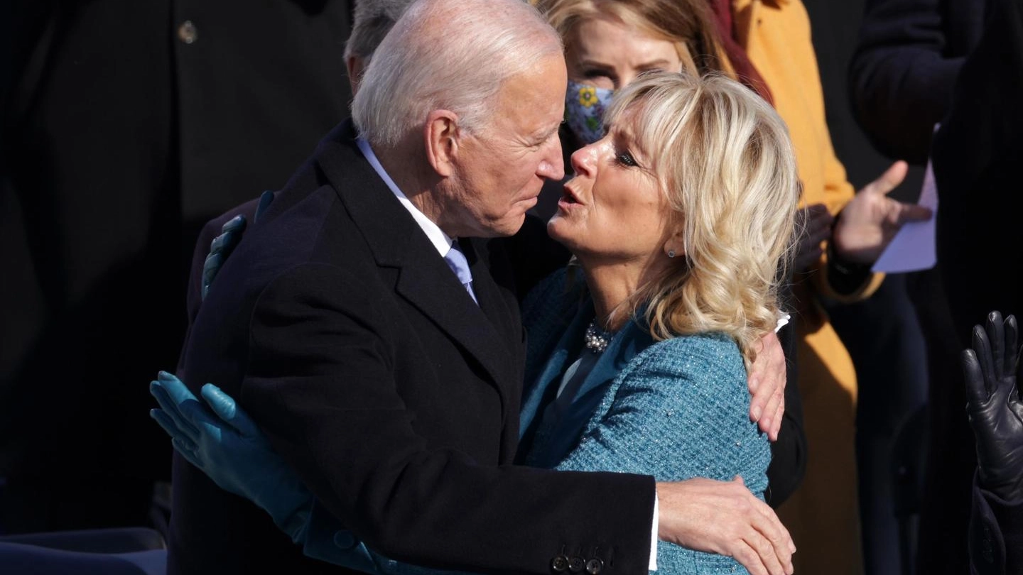 Jill e Joe Biden (Ansa)
