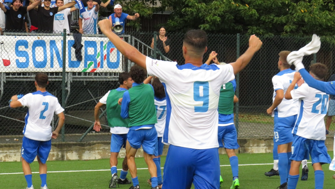 Coppa Italia Eccellenza, Nuova Sondrio cala il tris contro lo Scanzorosciate