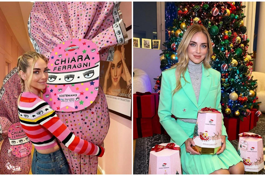 Chiara Ferragni e i dolci "amari": uova di Pasqua e pandoro