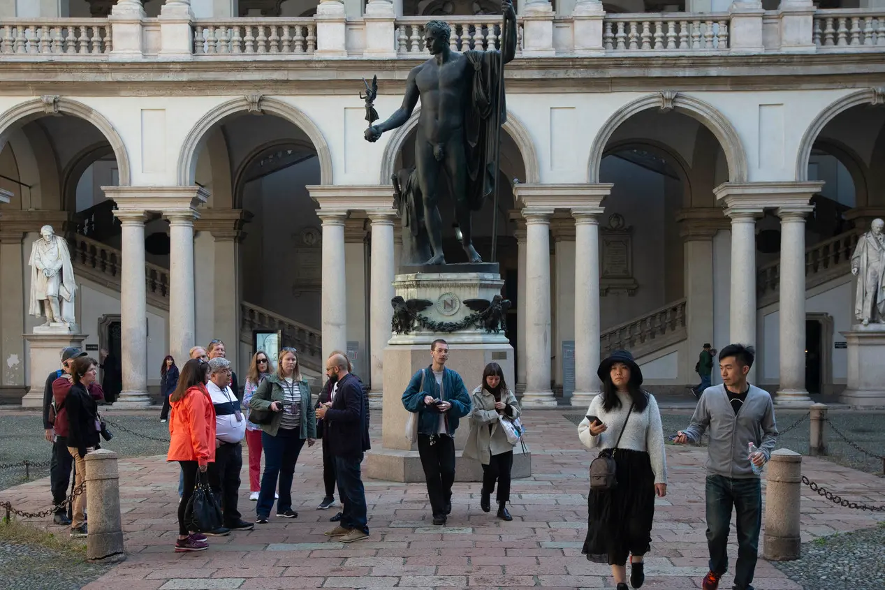 La Pinacoteca di Brera (foto di archivio)