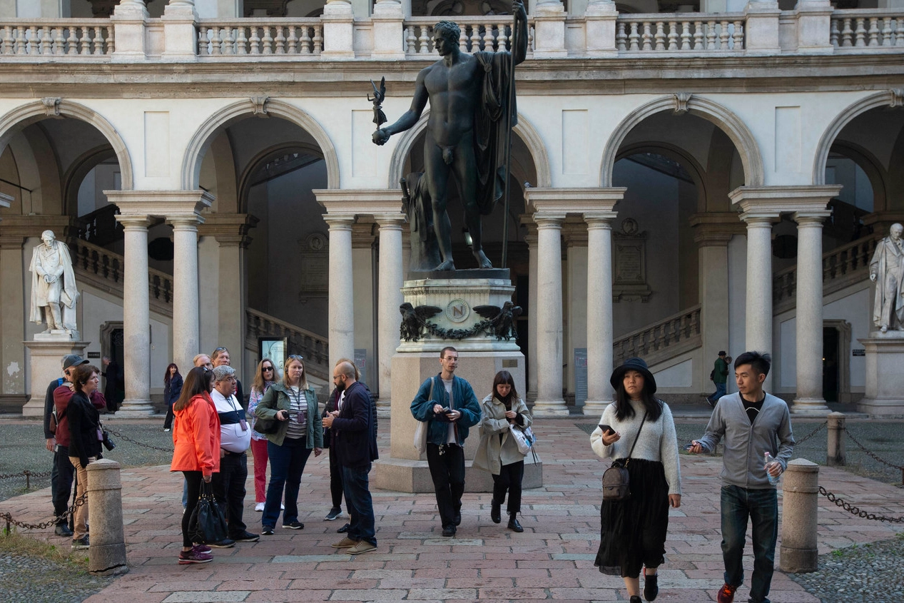La Pinacoteca di Brera (foto di archivio)