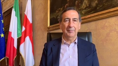 Il sindaco di Milano Giuseppe Sala (Frame video Facebook)