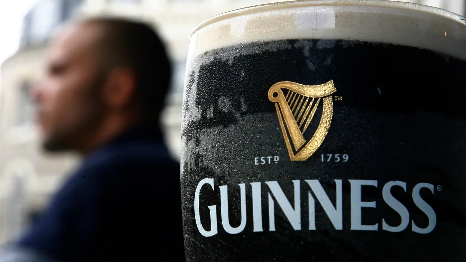 Una pinta di Guinness: bevanda ufficiale di San Patrizio