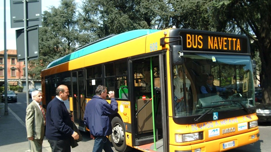 Uno dei bus urbani di Monza