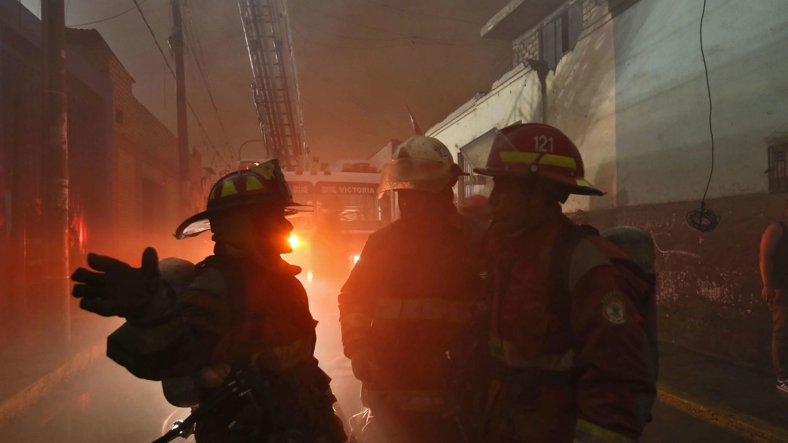 Vigili del fuoco, foto generica (Olycom)