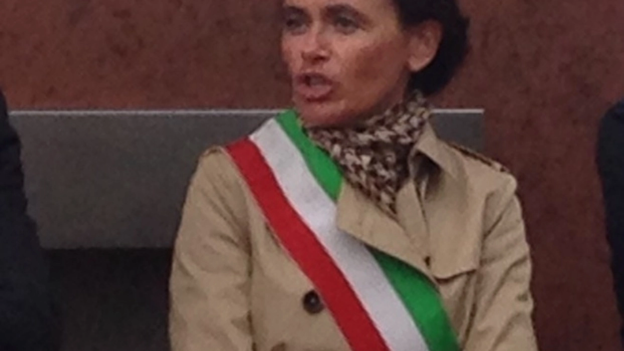 Il sindaco di Crema, Stefania Bonaldi (Ruggeri)