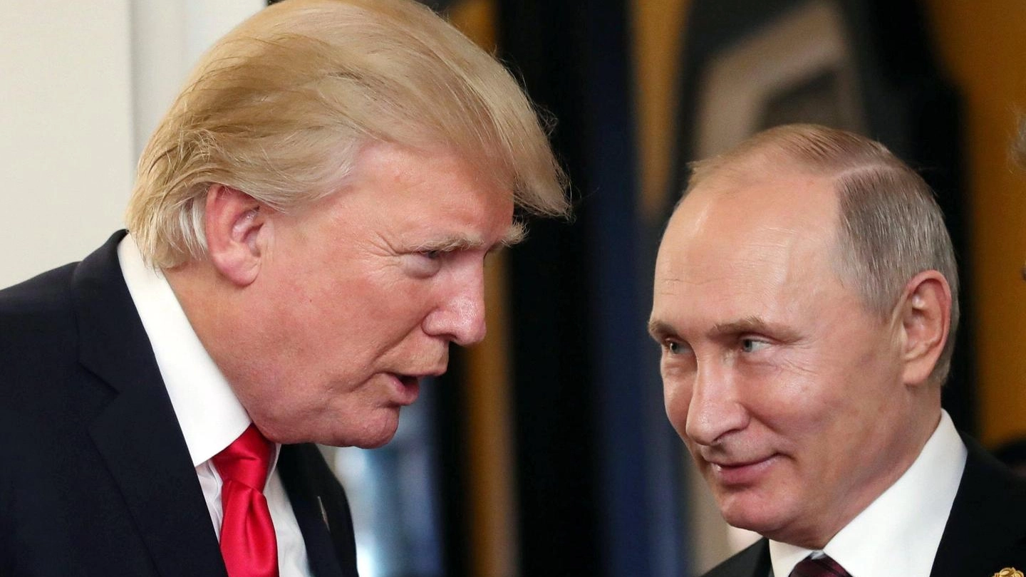 Donald Trump e Vladimir Putin (Ansa)