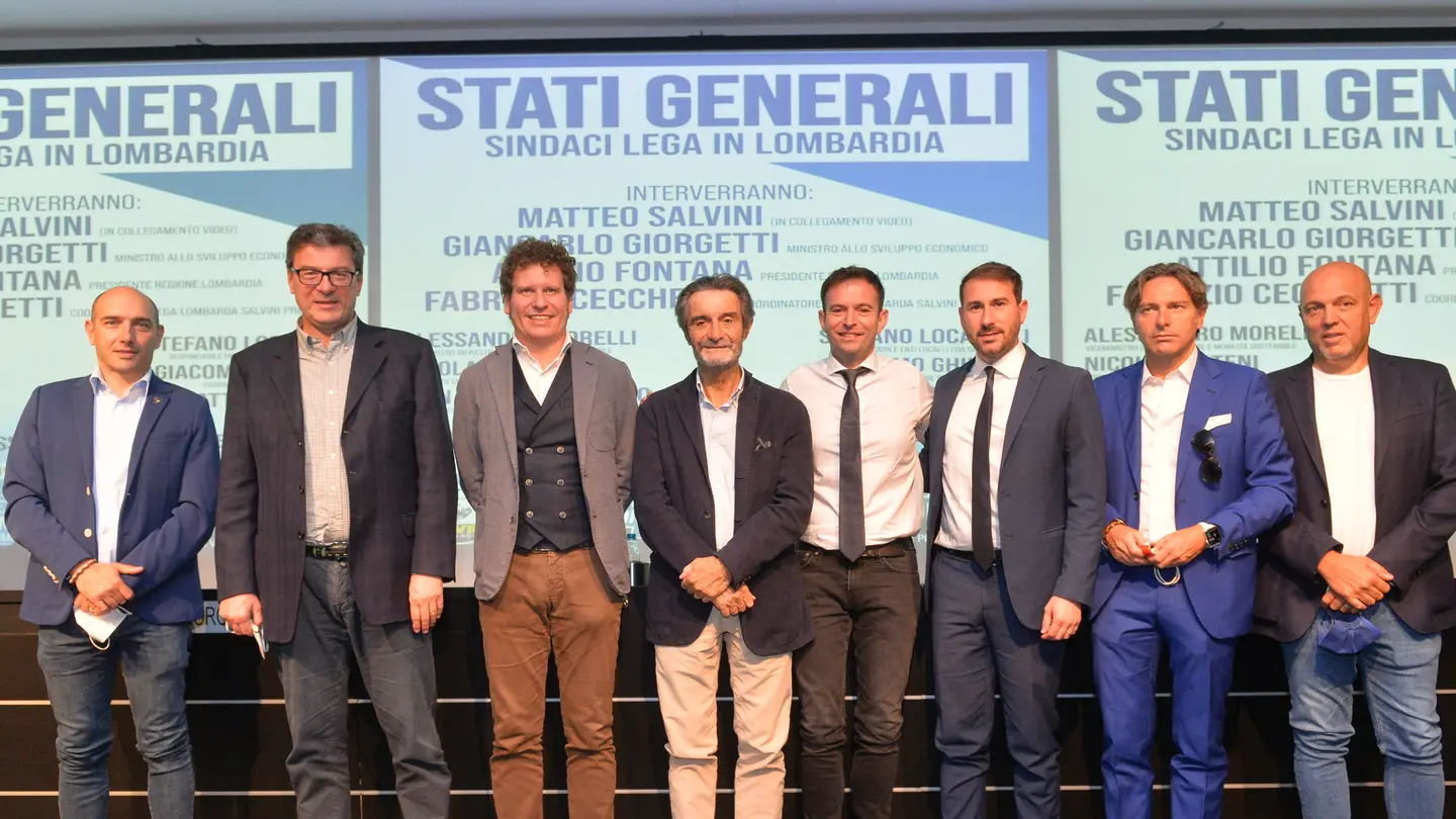 Parata di big agli Stati generali della Lega alle Ville Ponti Parata di big agli Stati generali della Lega alle Ville Ponti