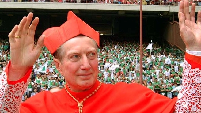L’arcivescovo emerito di Milano, Carlo Maria Martini, in una foto del 2002