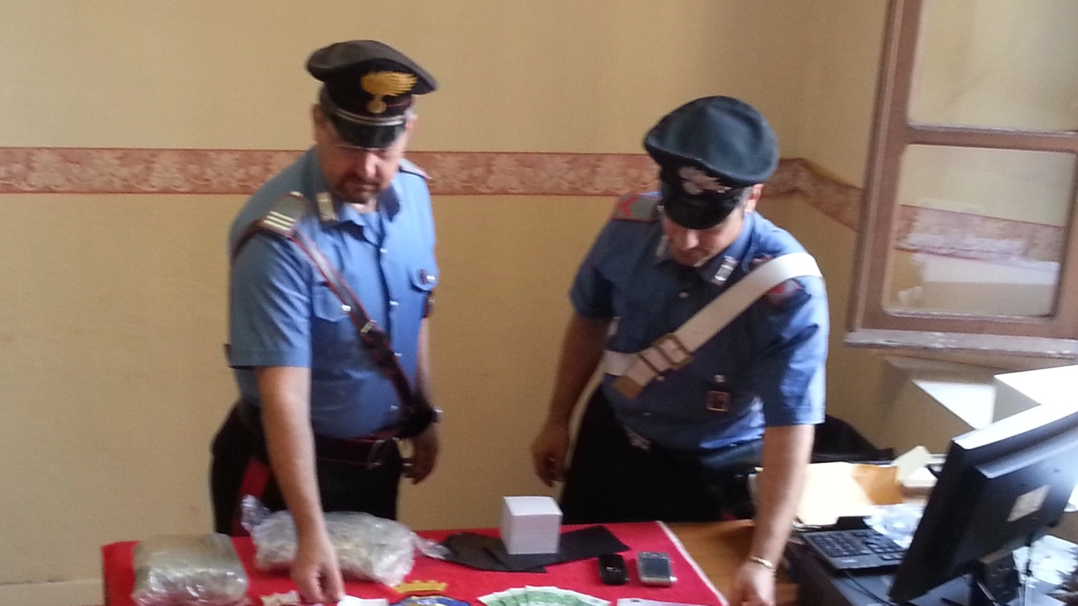 I carabinieri hanno arrestato la 35enne