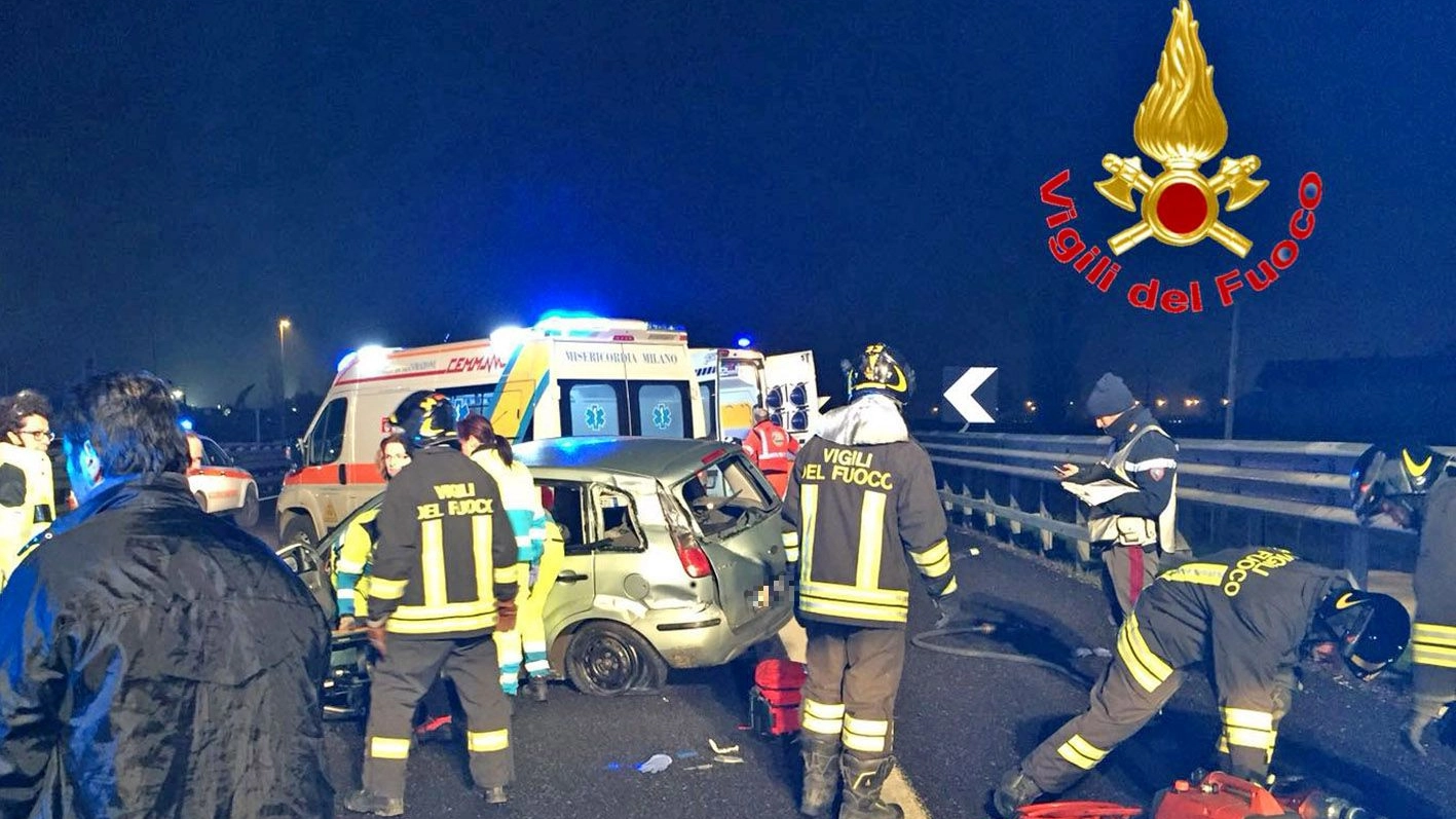 Incidente in Tangenziale Ovest a Milano