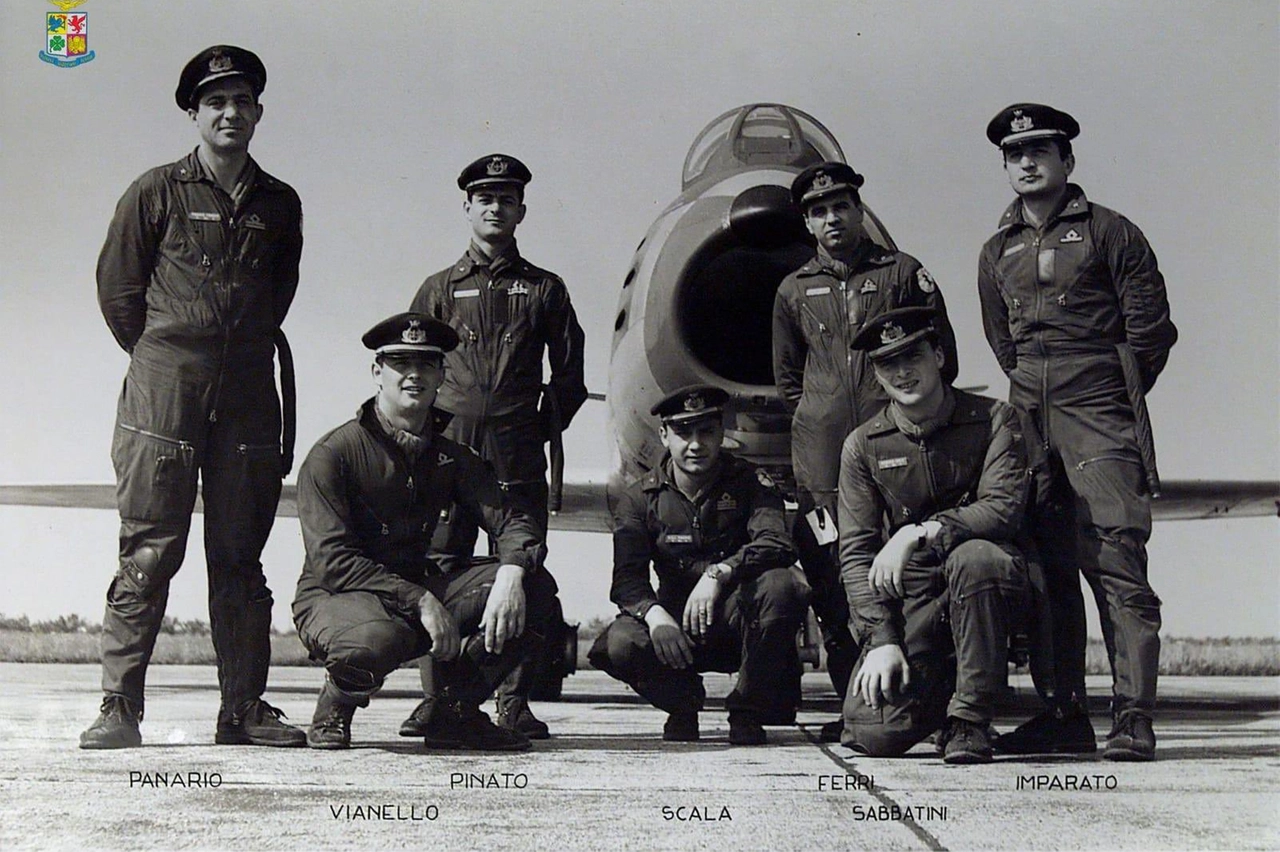 Frecce Tricolori 1961 (da Twitter/Lorenzo Guerini)