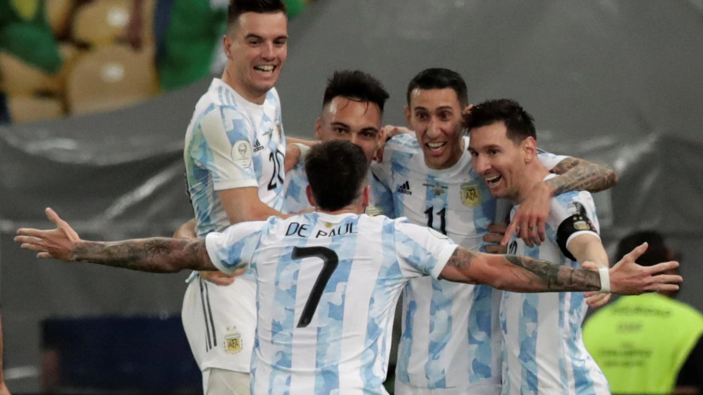 L'Argentina vince la Copa America contro il Brasile