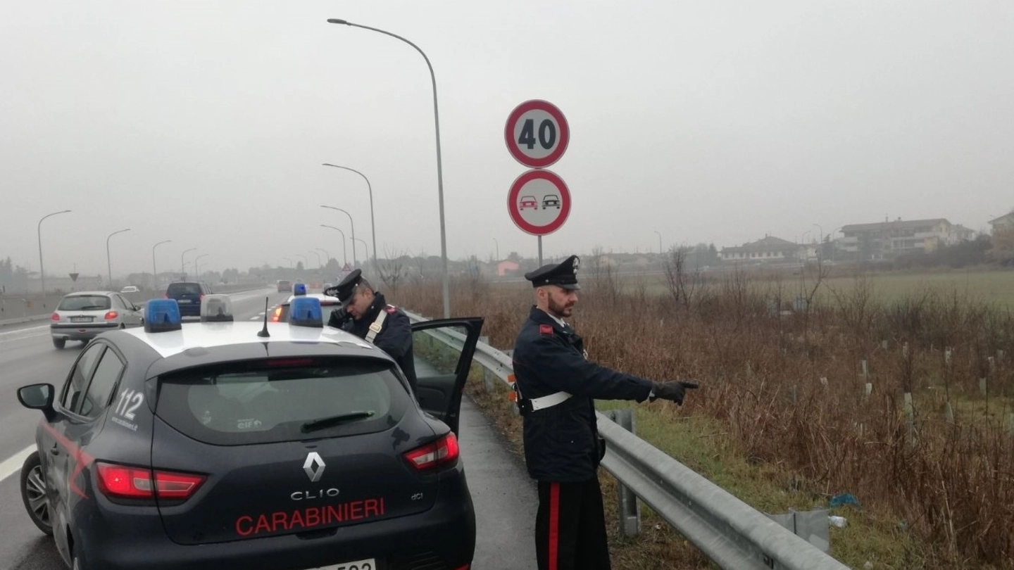 carabinieri in azione