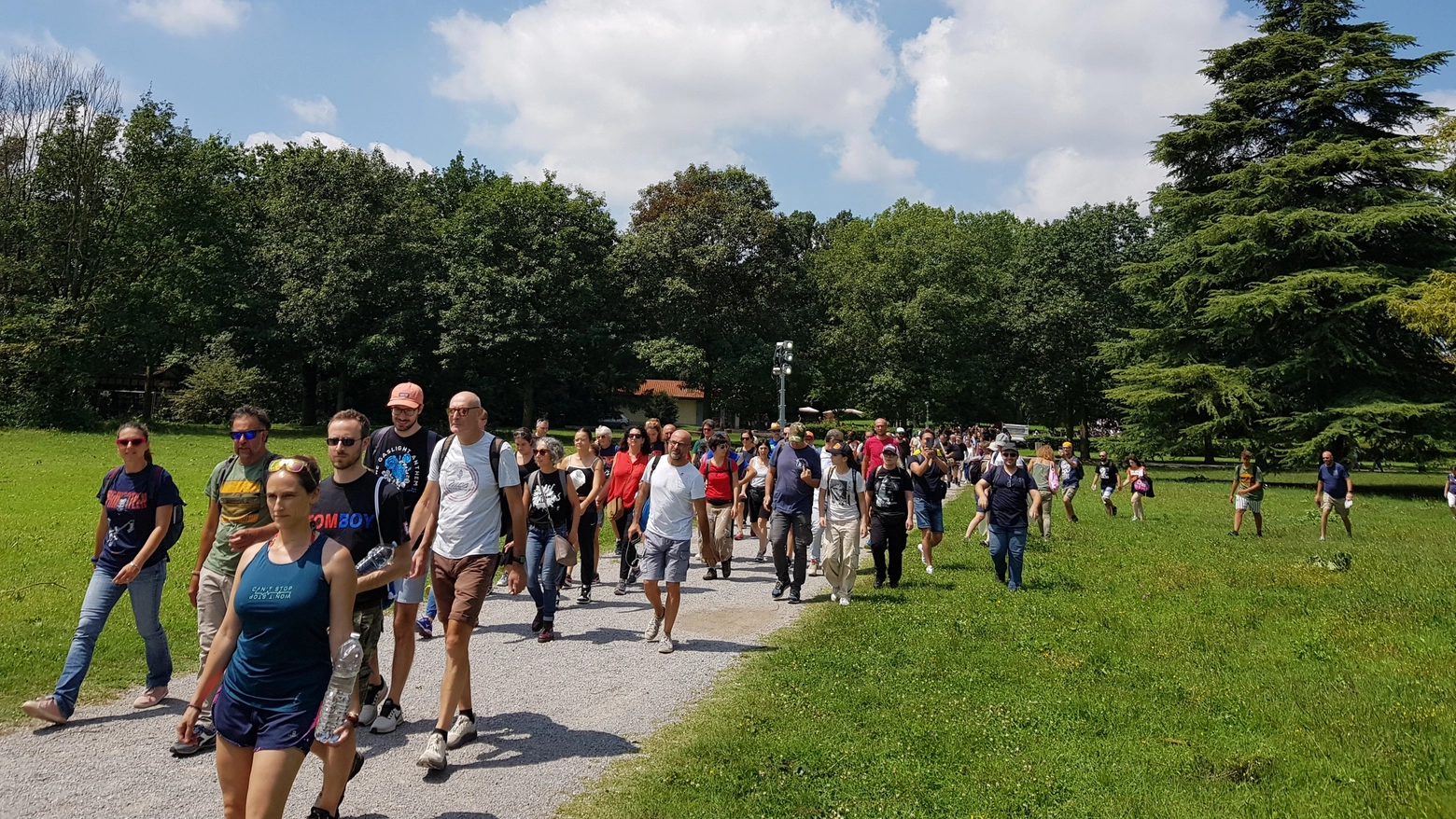 I primi fan arrivati al Parco di Monza per il concerto di Bruce Springsteen