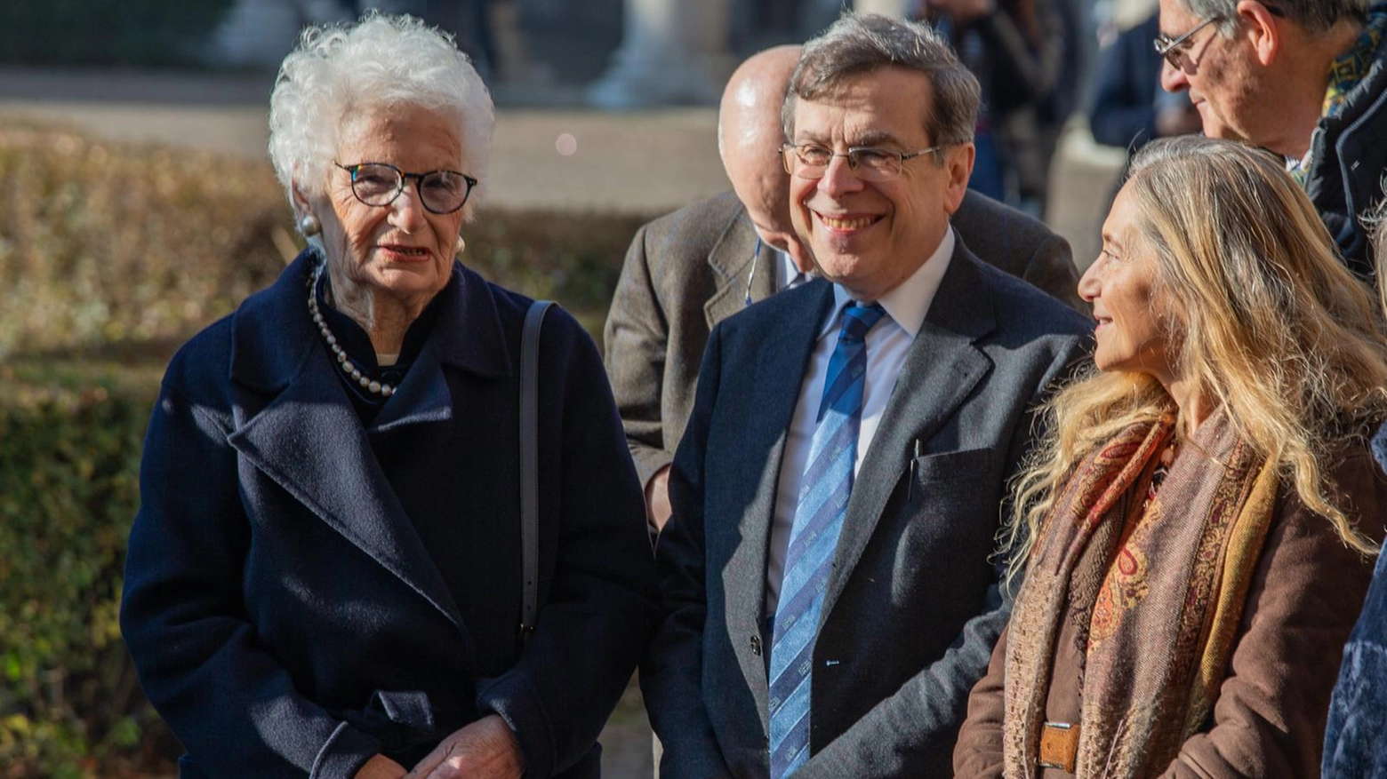 Liliana Segre ed Elio Franzini all'Università Statale (Foto Canella)