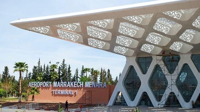 L'aeroporto di Marrakech