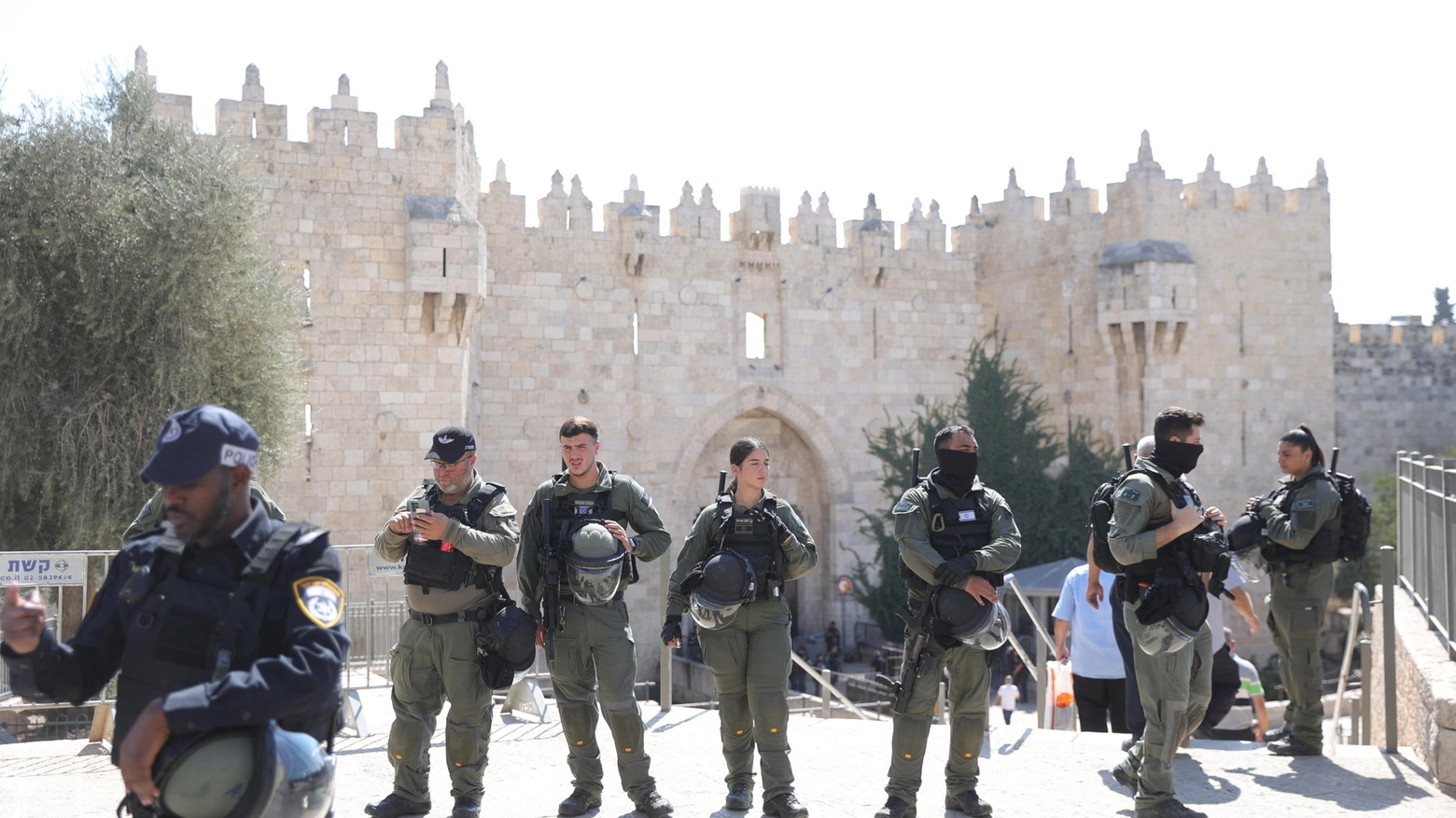 Controlli di polizia a Gerusalemme