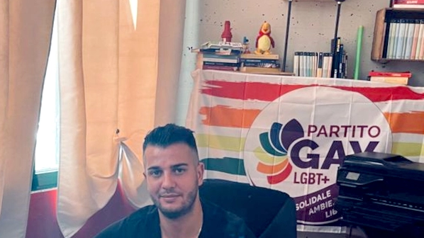 Andrea Grassi candidato sindaco di Morterone per il Partito Gay Lgbt+