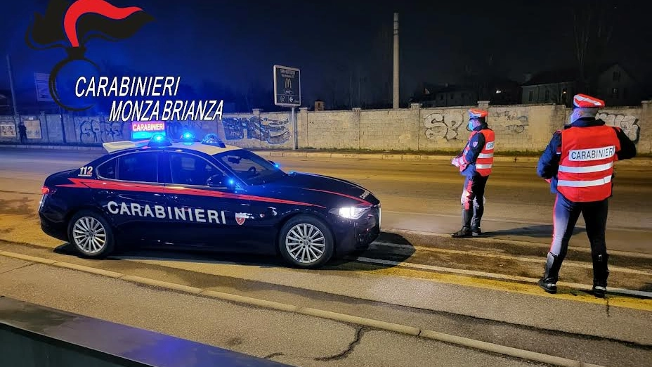 Carabinieri di Monza in servizio