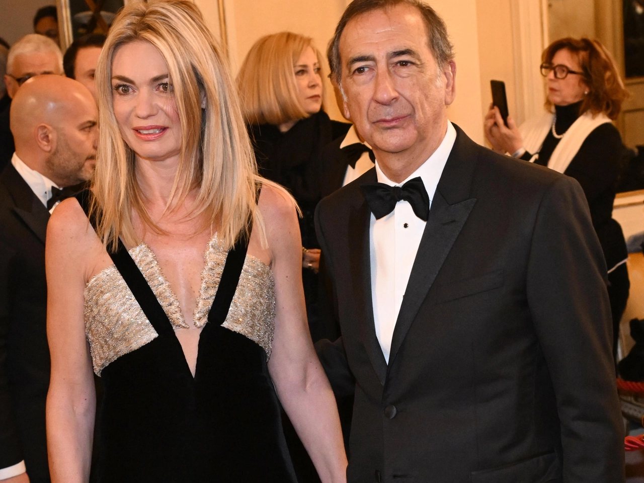 Il sindaco di Milano Giuseppe Sala e la compagna Chiara Bazoli