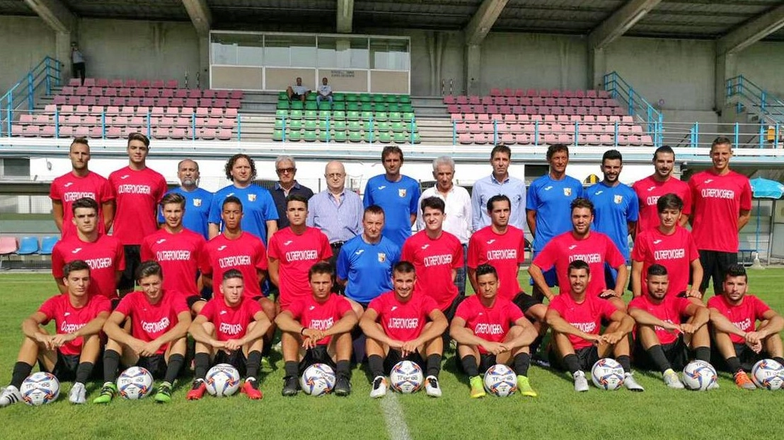 DEBUTTO La formazione vogherese al raduno  (Torres)