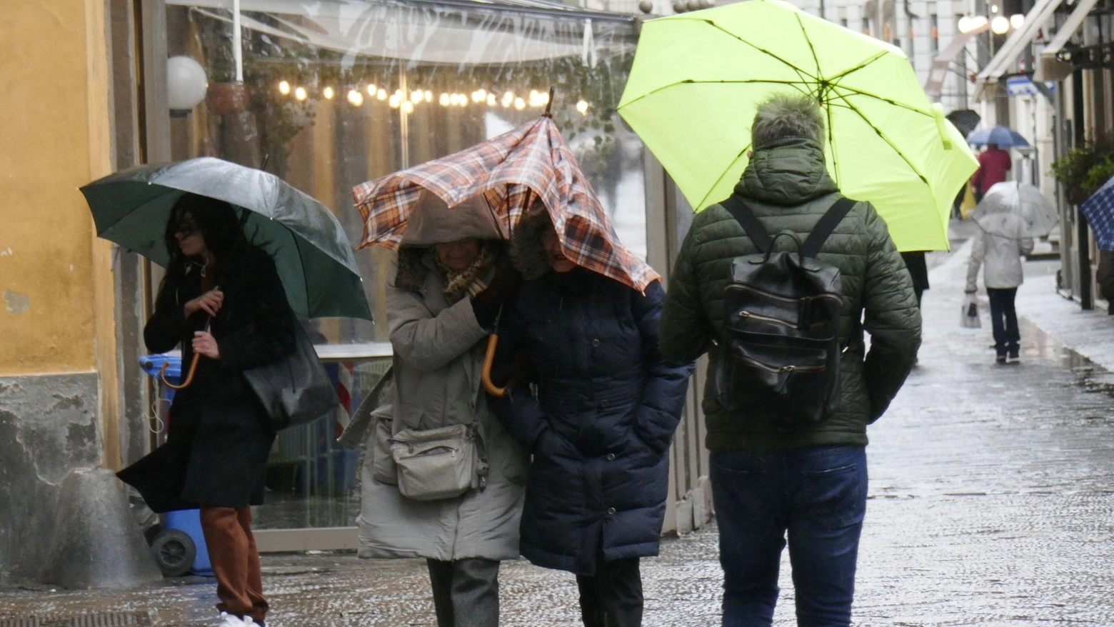 Tornano pioggia e vento Tornano pioggia e vento