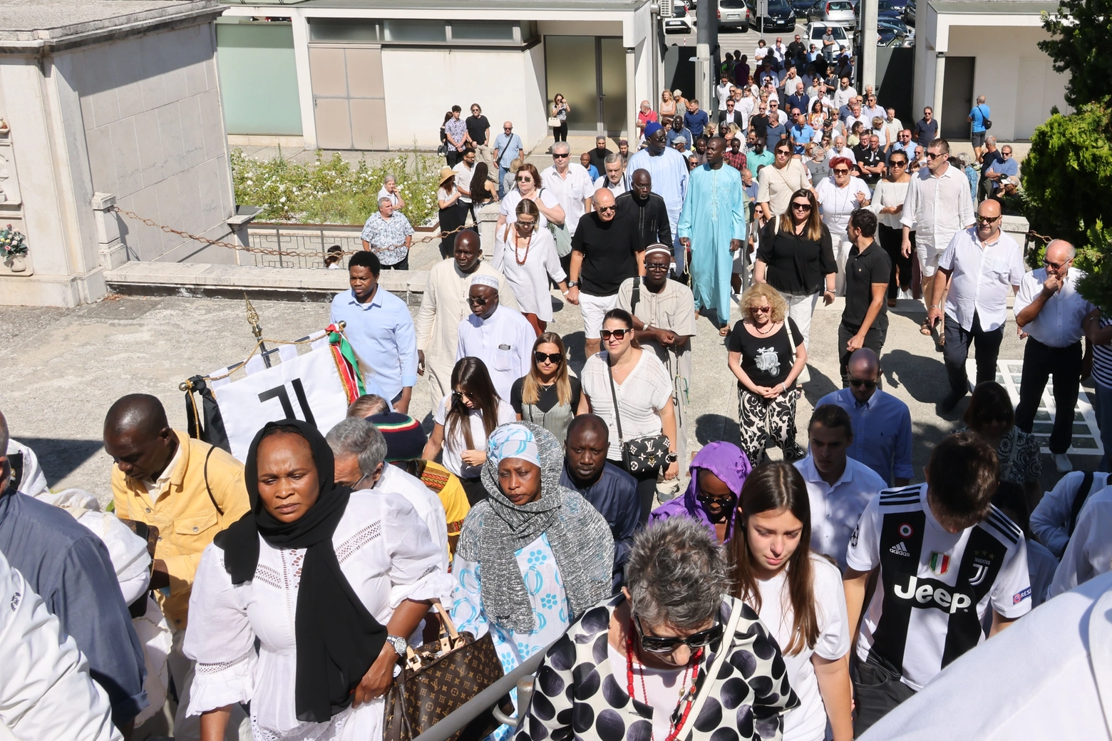 I funerali di Idris a Bedizzole