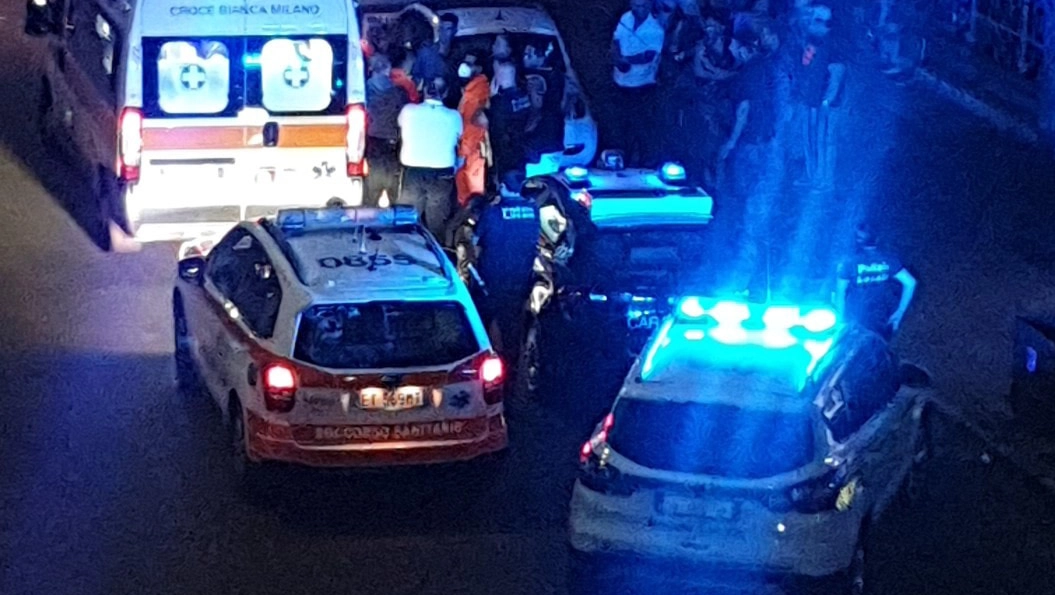 L'intervento di ambulanza e forze dell'ordine (Archivio)