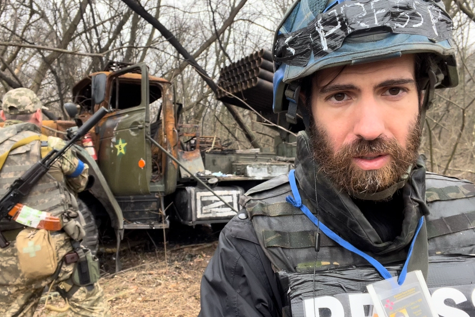 Il cronista Salvatore Garzillo racconta la guerra in Ucraina