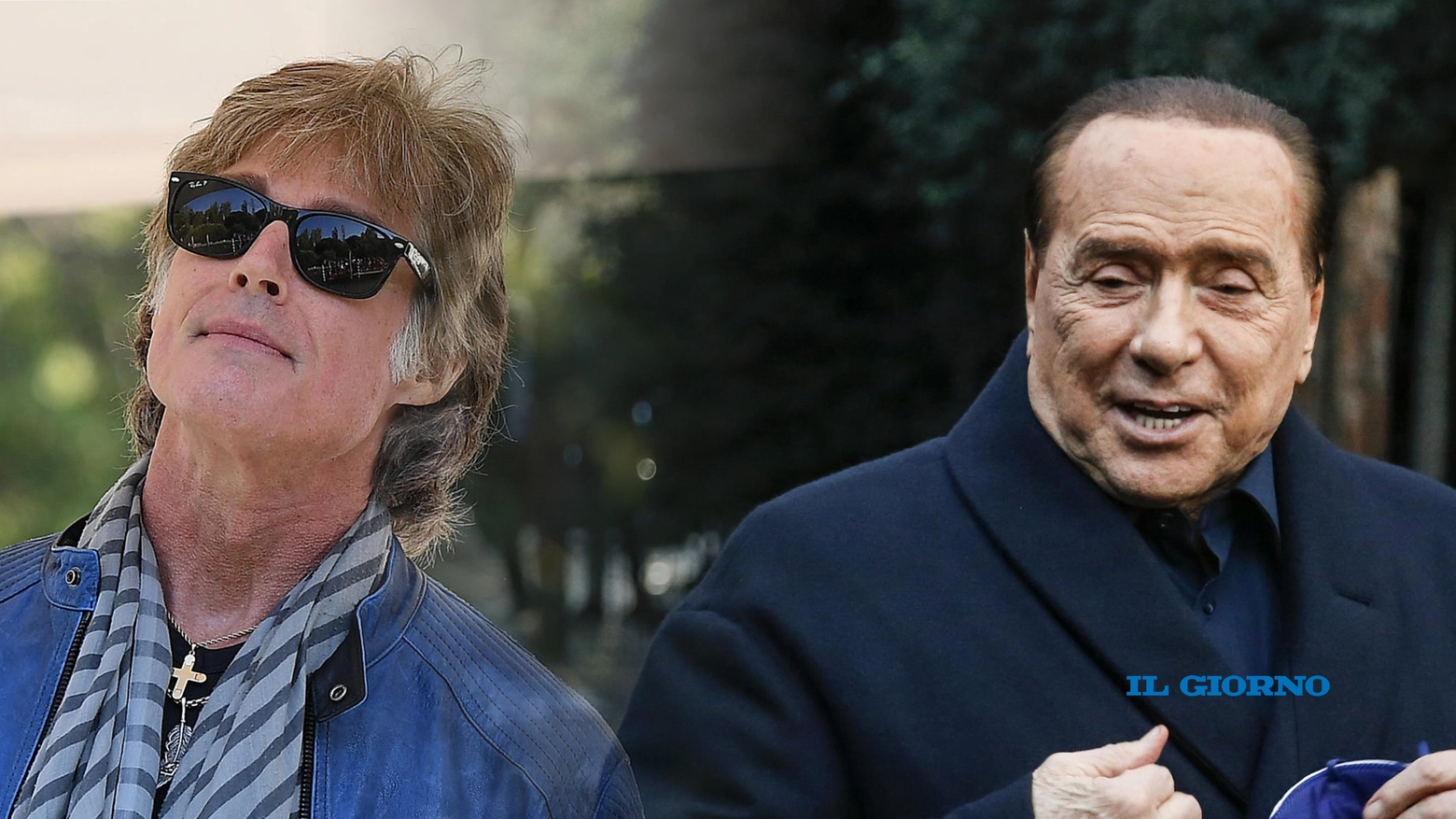 Ronn Moss e Silvio Berlusconi
