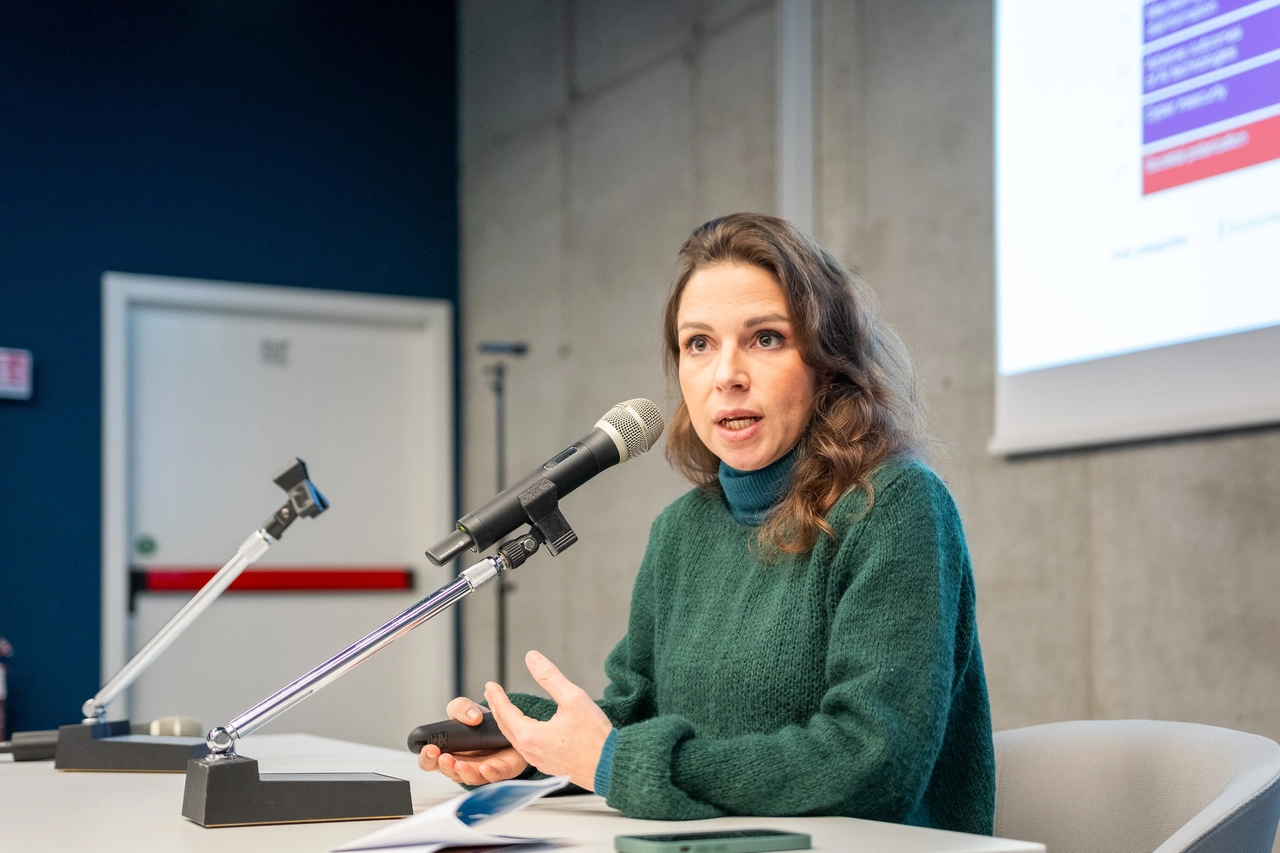 La lezione di Serena Giacomin, presidente dell’Italian Climate Network, alla Sustainability Winter School (Foto Roberto De Riccardis)
