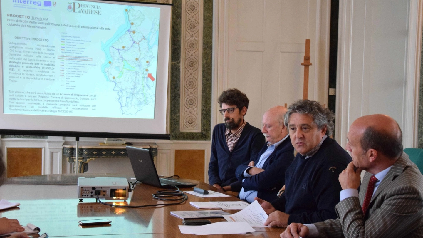  La presentazione dei progetti Interreg a Villa Recalcati