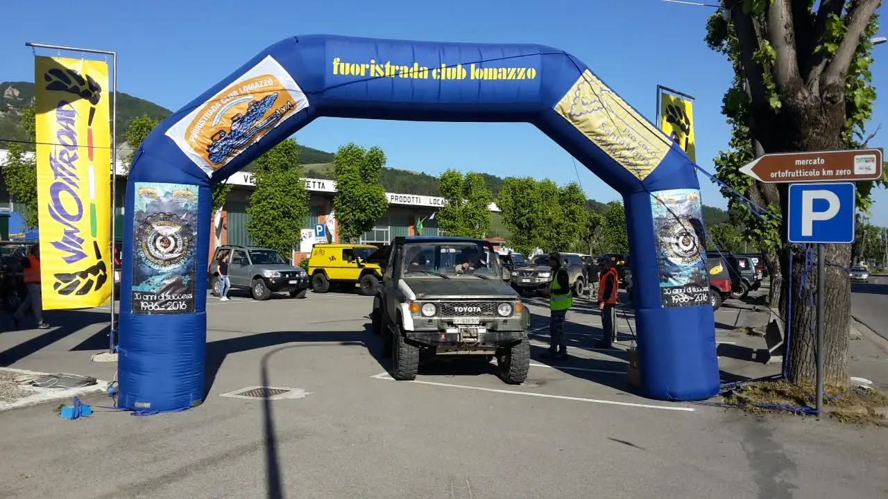 Bagnaria, in centoventi all'ottavo Vinoffroad