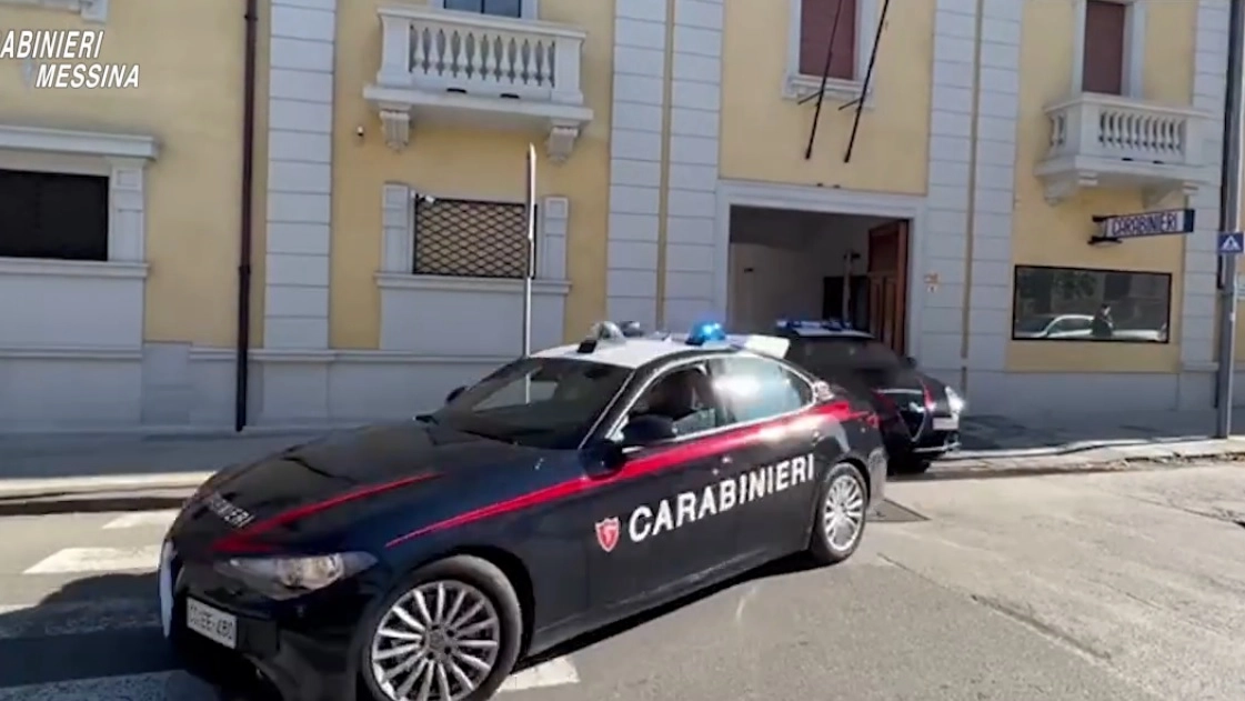 Carabinieri Messina (frame video)