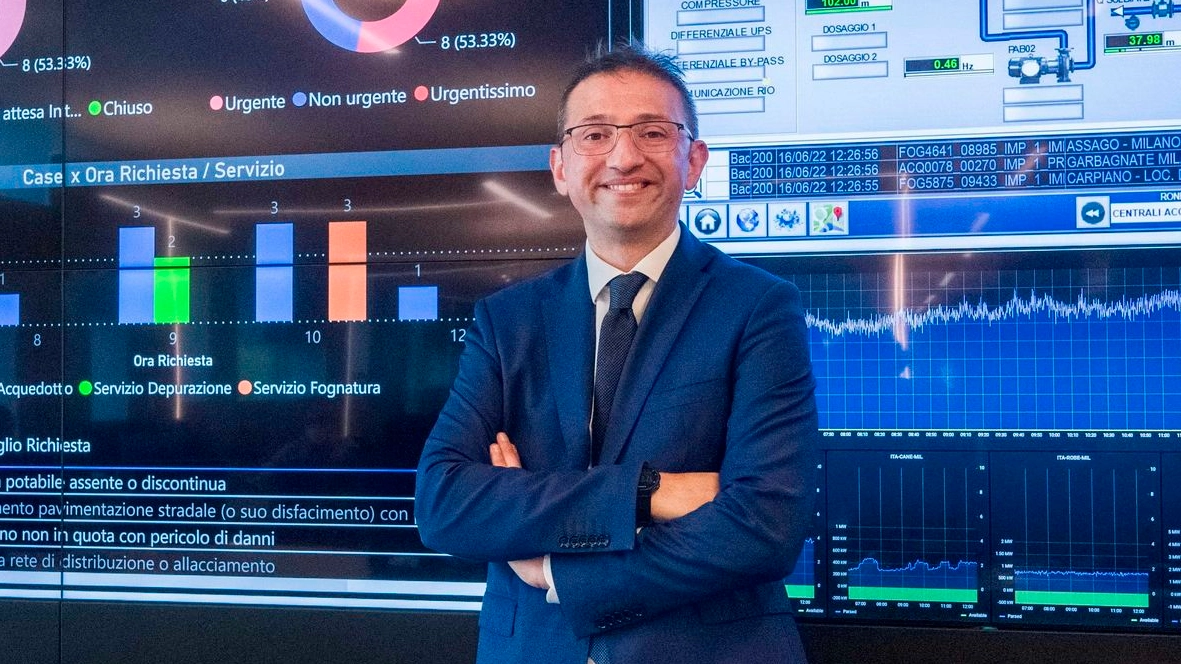 Alessandro Russo, amministratore delegato del Gruppo Cap