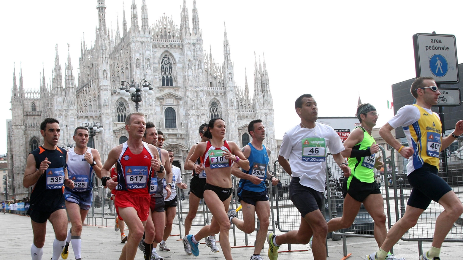 Una passata edizione della Milano City Marathon