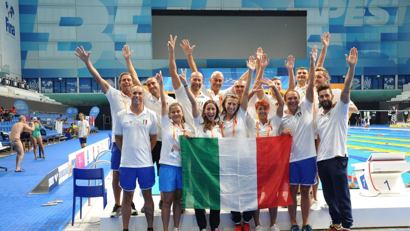 I nuotatori bresciani hanno mantenuto in alto la bandiera italiana ai Mondiali di Budapest