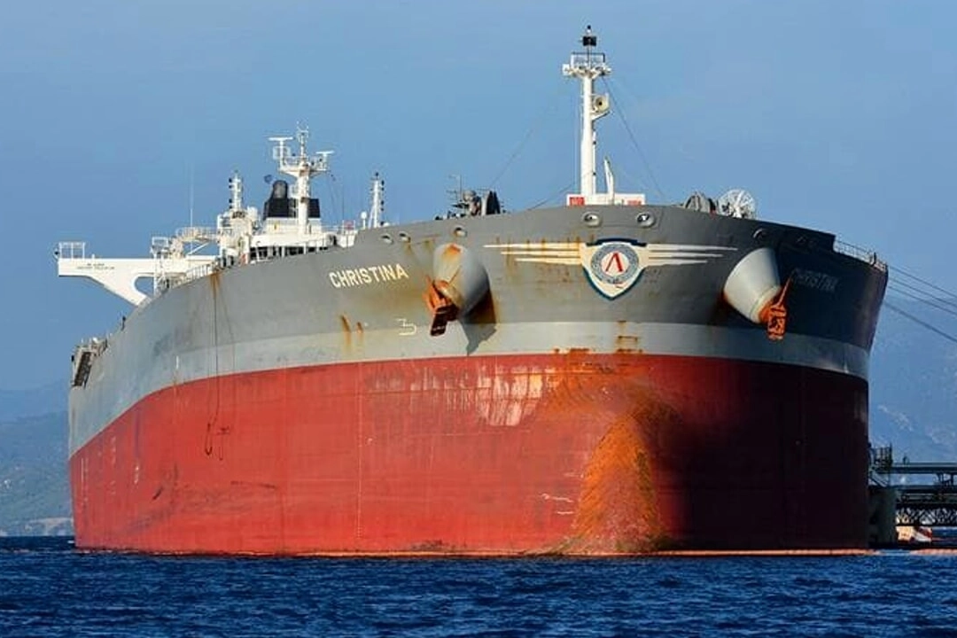 La petroliera greca Christina