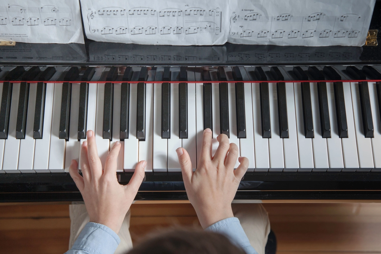 Un pianoforte (Foto d'archivio Olycom)