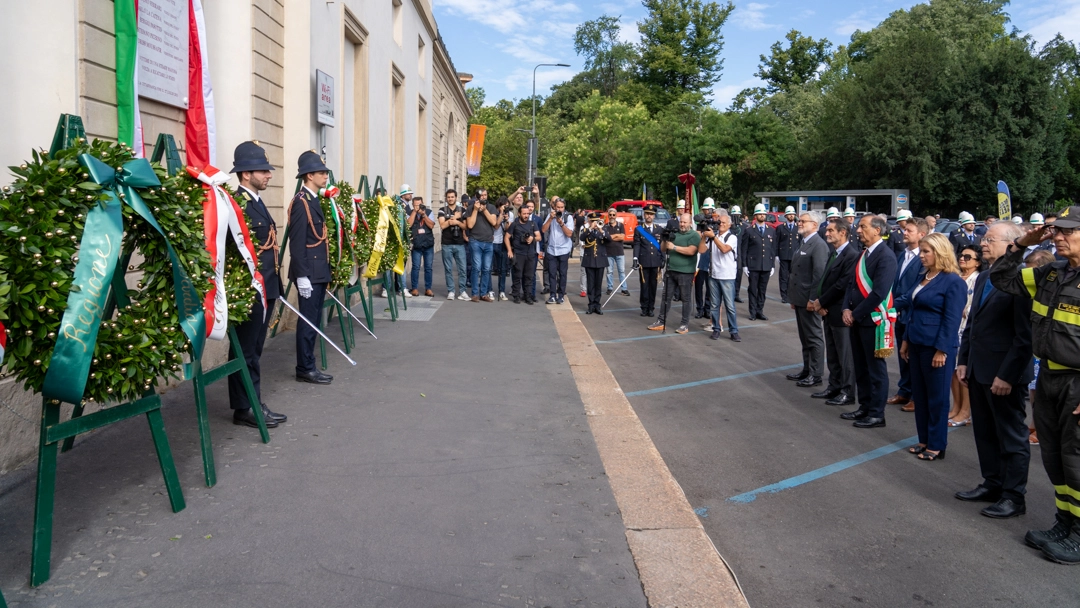 La commemorazione della strage di via Palestro