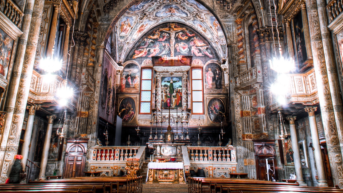 La chiesa di Sant'Agata a Brescia dove è stata rubata la reliquia della santa catanese