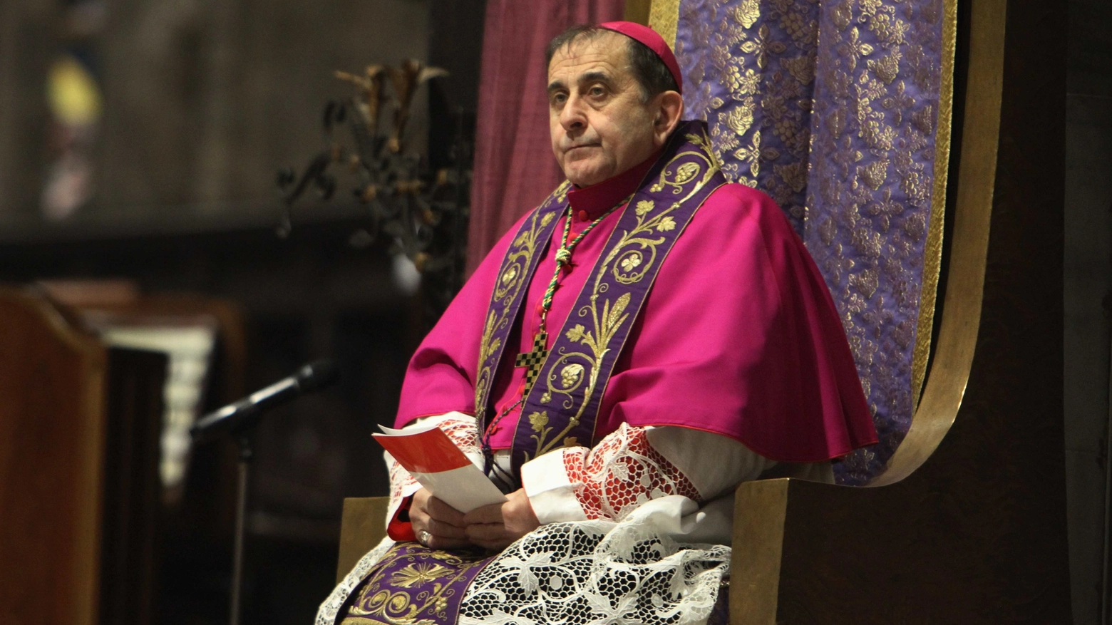 Il vescovo Mario Delpini