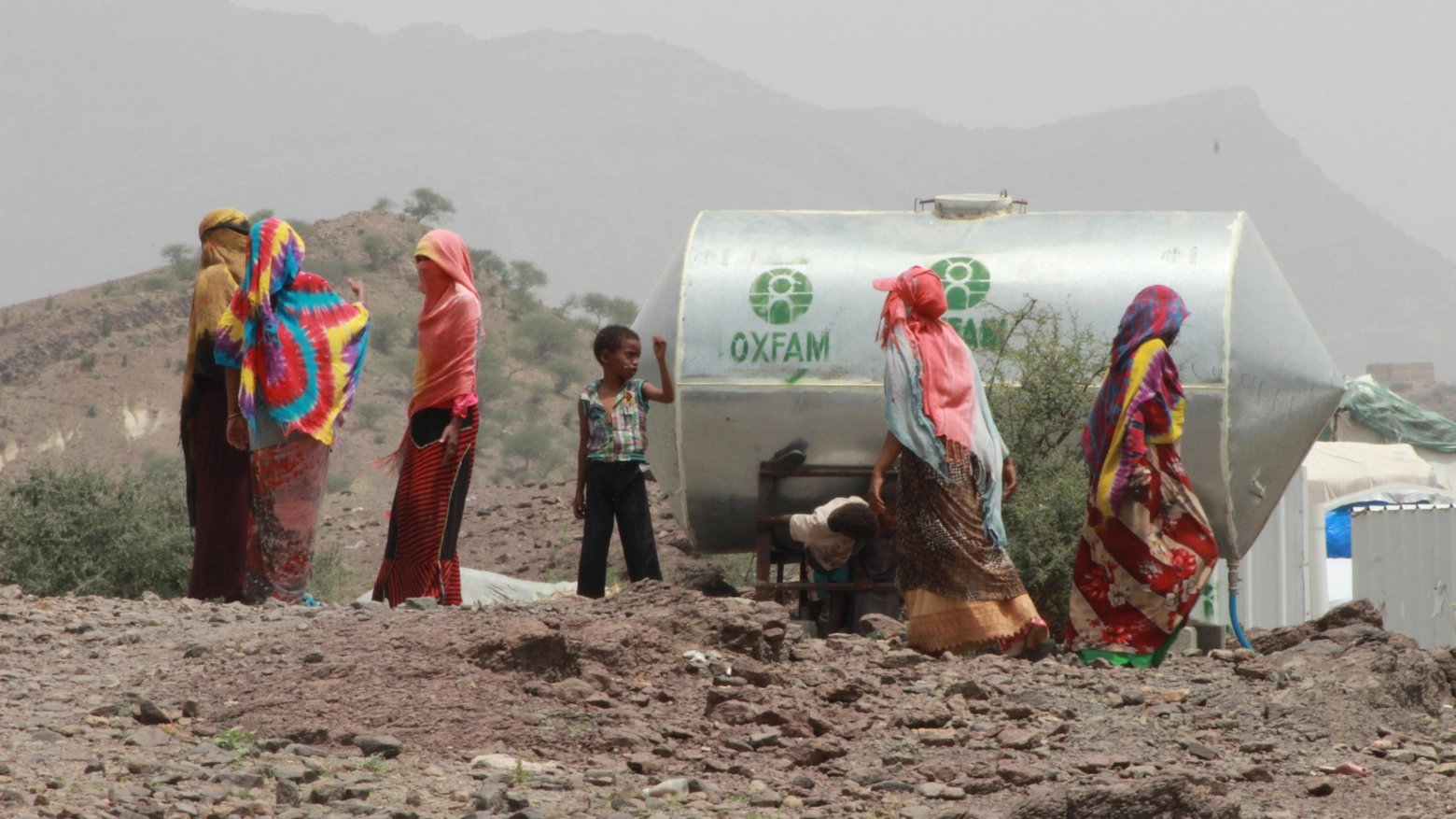 Oxfam è impegnata anche in Yemen