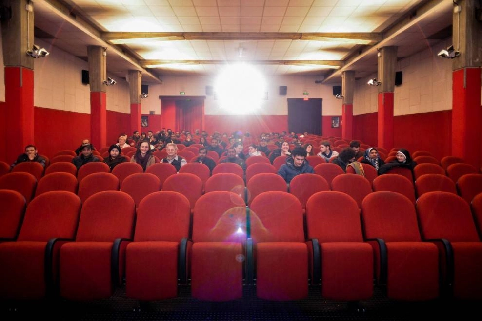 La sala del cinema Beltrade in tempi pre Covid (Foto facebook)